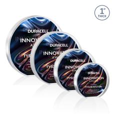 Narita Circle VividPrint Double Sided Award - Clear - Deal Toys