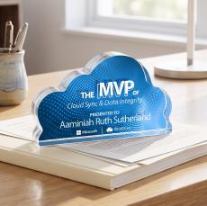 Cloud 9 VividPrint Double Sided Award - Clear - Deal Toys