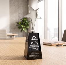 Tuscany Chrome Star on Novita Base - Black - Safety Awards