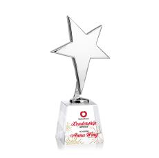 Tuscany Chrome Star VividPrint Award on Fortino - Clear - Safety Awards