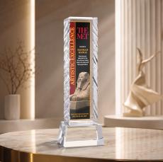Arezzo VividPrint Award on Base - Clear - New Items