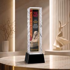 Arezzo VividPrint Award on Base - Black - New Items