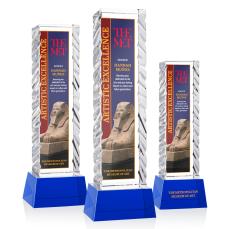 Arezzo VividPrint Award on Base - Blue - New Items