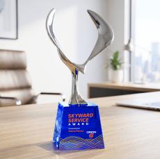 Maverick VividPrint Award on Fortino - Blue - New Items