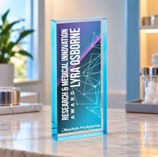 Colebrook VividPrint Double Sided Award - Blue - Safety Awards