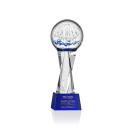Starburst Award on Grafton Base - Blue