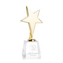 Tuscany Gold Star on Fortino Base - Clear