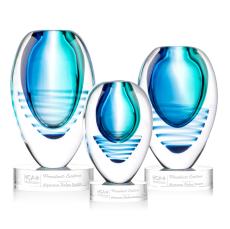 Contessa Award on Stanrich Base - Clear - New Items
