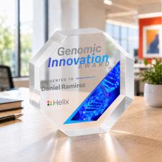 Melrose Octagon VividPrint Award - Clear - Deal Toys