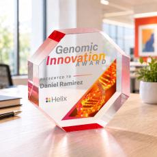 Melrose Octagon VividPrint Award - Red - Deal Toys