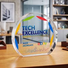 Negril Hemisphere VividPrint Award - Clear - Under $45