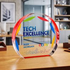 Negril Hemisphere VividPrint Award - Red - Under $45