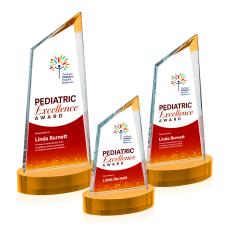 Sandown VividPrint Award on Alberton Base - Amber  - New Items
