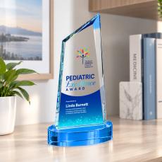 Sandown VividPrint Award on Alberton Base - Sky Blue - New Items