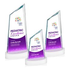 Sandown VividPrint Award on Alberton Base - White - New Items