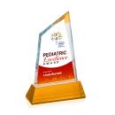 Sandown VividPrint&trade; Award on Newhaven Base - Amber