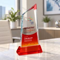 Sandown VividPrint Award on Newhaven Base - Red - New Items