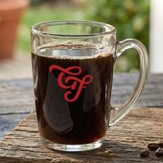 Dundas Clear Mug - 11oz - Imprinted - Coffee Mugs