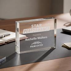 Verona Paperweight - Starfire - Safety Awards