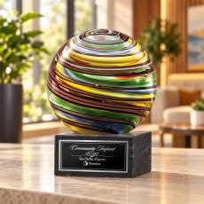 Lunar Award on Square Marble - New Items