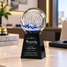 Starburst Award on Celestina Base - Black - New Items