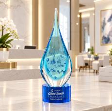 Matrix Award on Marvel Base - Blue - New Items