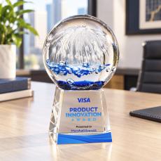 Starburst VividPrint Award on Fortino Base - Clear - New Items