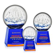 Starburst VividPrint Award on Fortino Base - Blue - New Items