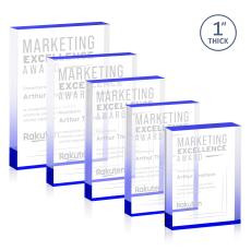 Toledo Award - Blue (Vert) - Desktop Awards