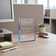 Toledo Award - Blue (Vert) - Desktop Awards