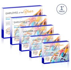 Toledo VividPrint Award - Blue (Horiz) - Desktop Awards