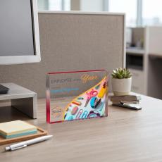 Toledo VividPrint Award - Red (Horiz) - Desktop Awards