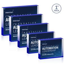 Toledo VividPrint Double Sided Award - Blue (Horiz) - Deal Toys