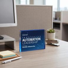 Toledo VividPrint Double Sided Award - Blue (Horiz) - Deal Toys