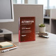 Toledo VividPrint Double Sided Award - Red (Vert) - Deal Toys