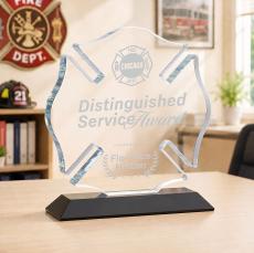 Maltese Cross Award - Black - Safety Awards