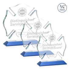 Maltese Cross Award - Blue - Safety Awards