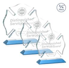 Maltese Cross Award - Sky Blue - Safety Awards
