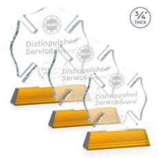 Maltese Cross on Newhaven - Amber - Safety Awards