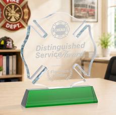 Maltese Cross on Newhaven - Green - Safety Awards