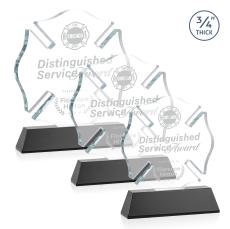 Maltese Cross on Newhaven - Black - Safety Awards