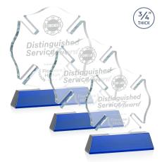 Maltese Cross on Newhaven - Blue - Safety Awards
