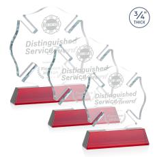 Maltese Cross on Newhaven - Red - Safety Awards