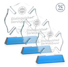 Maltese Cross on Newhaven - Sky Blue - Safety Awards