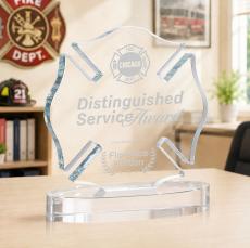 Maltese Cross on Alberton - Clear - Safety Awards