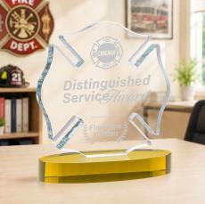 Maltese Cross on Alberton - Gold - Safety Awards