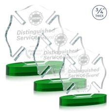 Maltese Cross on Alberton - Green - Safety Awards