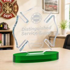 Maltese Cross on Alberton - Green - Safety Awards