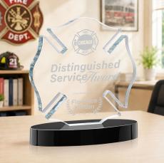 Maltese Cross on Alberton - Black - Safety Awards
