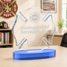 Maltese Cross on Alberton - Sky Blue - Safety Awards